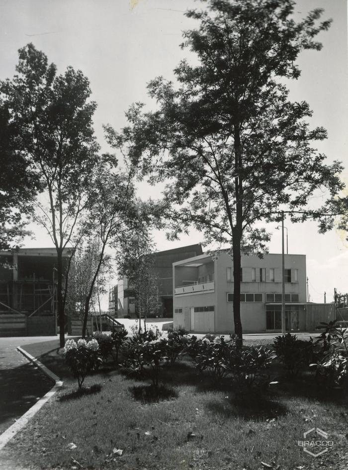 Esterno portineria (edificio B1), anni '50