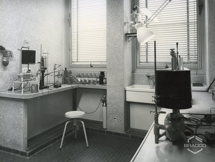 Laboratorio di ricerca Bracco, anni '60