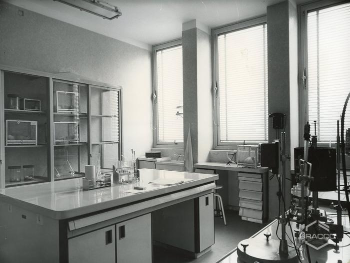 Laboratorio di ricerca Bracco, anni '60