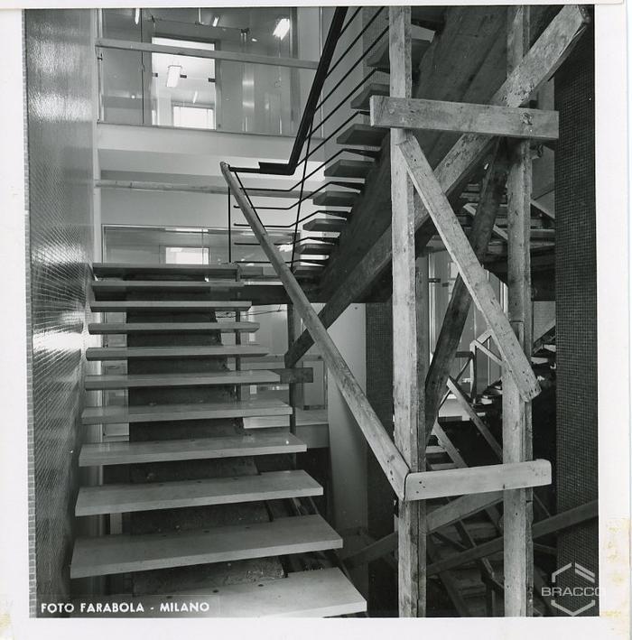 Dettaglio scale, anni '50