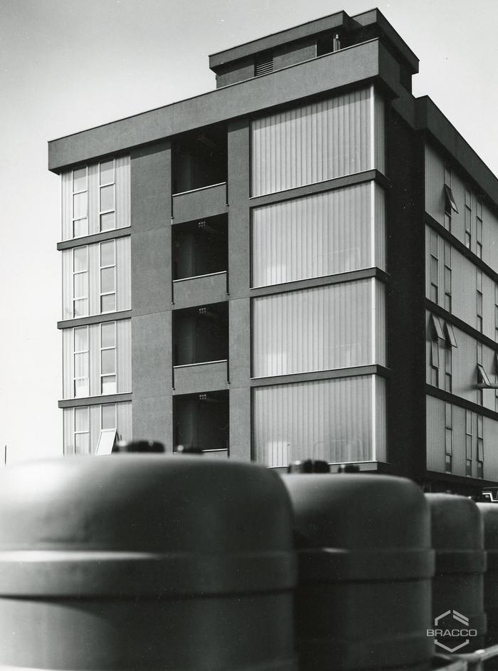 Edificio B20, produzione sintetici, inizio anni '60