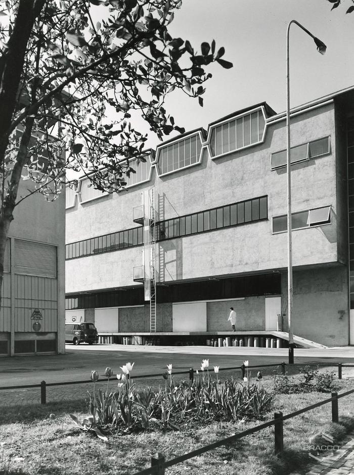 Magazzino e laboratori, edificio B7, inizio anni '60