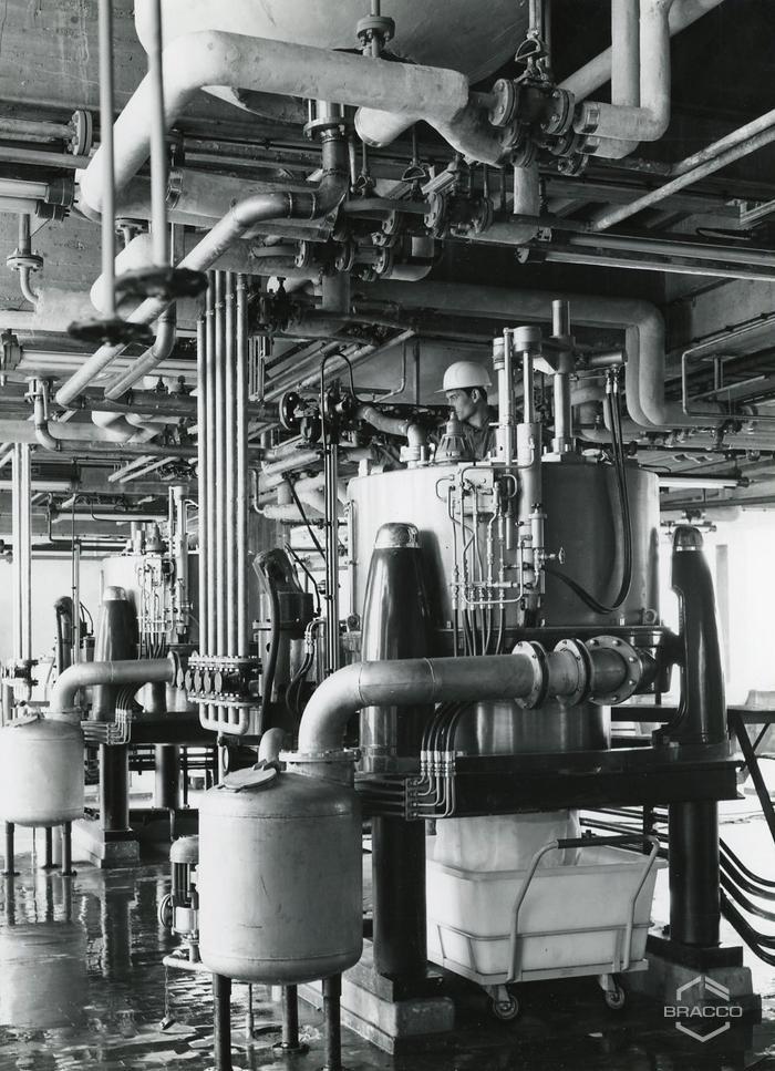 Impianti tecnici per la produzione sintetici, inizio anni '60