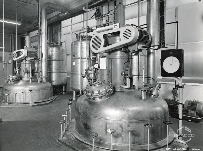 Impianti, produzione sintetici, inizio anni '60