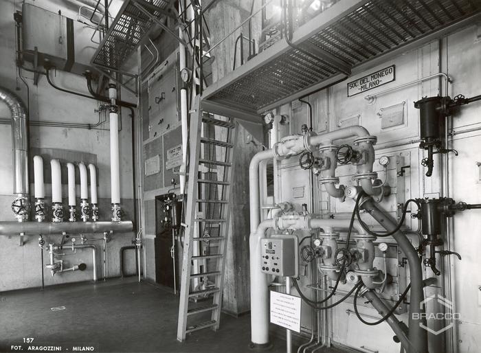 Impianto tecnico produzione sintetici, inizio anni '60