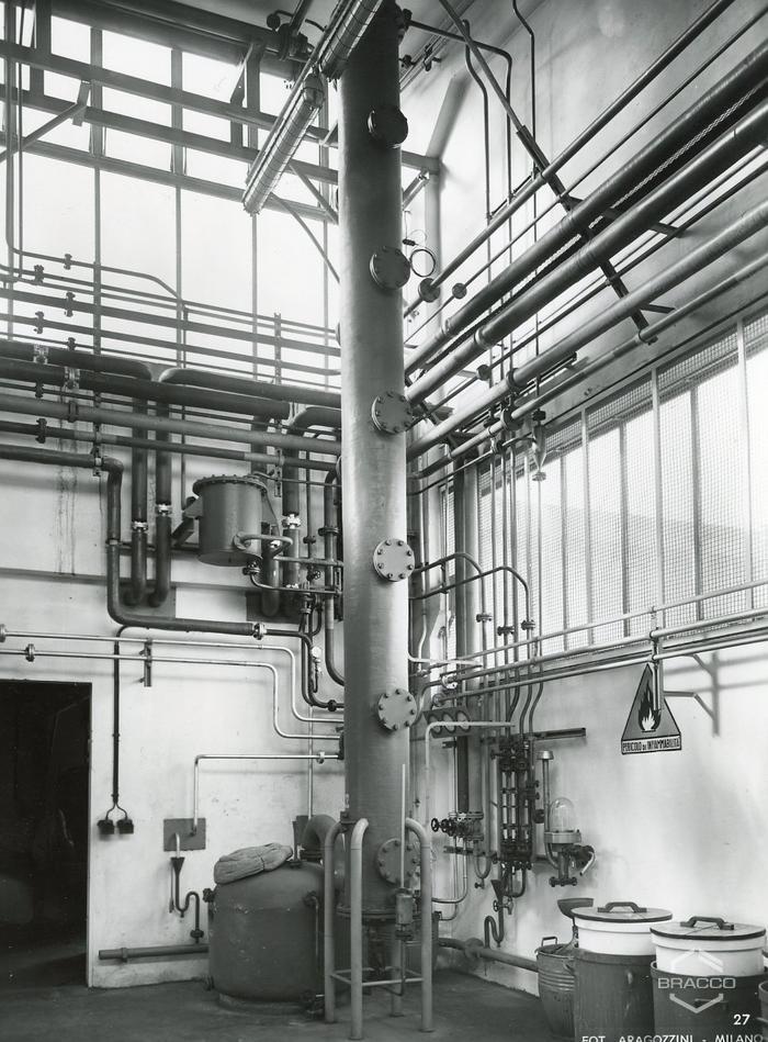Impianti per la produzione sintetici, inizio anni '60