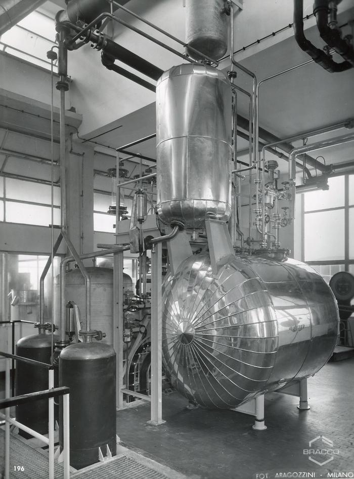 Impianto per le produzione sintetici, inizio anni '60