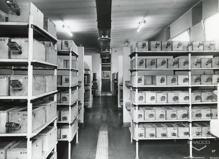 Laboratori di ricerca, magazzino, inizio anni '60