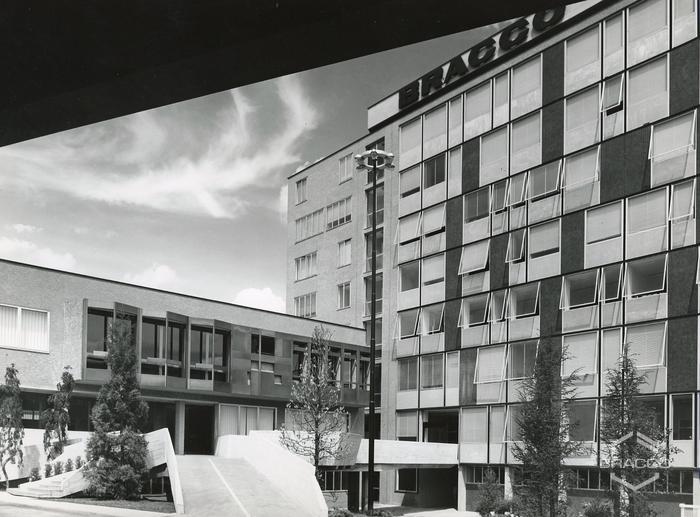 Presidenza e palazzina uffici, edificio B14, anni '60