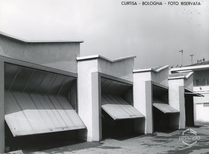 Autorimessa, edificio B17, anni '60